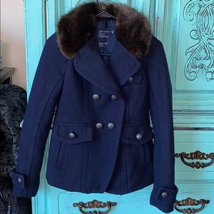 AE Admiral Military Peacoat XXS